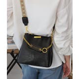 チェーンチャーム付 柄ベルト ショルダー | Pumpkin Port | 詳細画像36