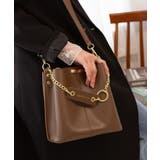 チェーンチャーム付 フェイクレザー ショルダーBAG | Pumpkin Port | 詳細画像24