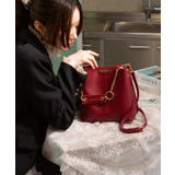 チェーンチャーム付 フェイクレザー ショルダーBAG | Pumpkin Port | 詳細画像35