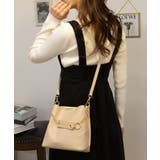 チェーンチャーム付 フェイクレザー ショルダーBAG | Pumpkin Port | 詳細画像45