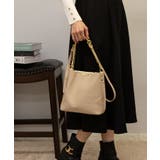 チェーンチャーム付 フェイクレザー ショルダーBAG | Pumpkin Port | 詳細画像47