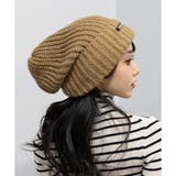 BIGシルエットで小顔効果もバッチリな あったかニット帽 | Pumpkin  Port | 詳細画像11 