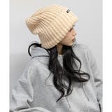 BIGシルエットで小顔効果もバッチリな あったかニット帽 | Pumpkin  Port | 詳細画像4 