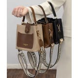 ロゴショルダーベルト スクエアショルダーBAG | Pumpkin  Port | 詳細画像6 