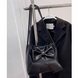 フェイクレザー リボン トートBAG | Pumpkin Port | 詳細画像16