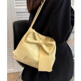 フェイクレザー リボン トートBAG | Pumpkin Port | 詳細画像7