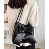 フェイクレザー リボン トートBAG | Pumpkin Port | 詳細画像9