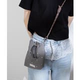 ビジュー付き ミニサコッシュ ショルダーバッグ | Pumpkin Port | 詳細画像24