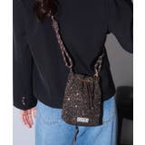 ビジュー付き ミニサコッシュ ショルダーバッグ | Pumpkin Port | 詳細画像48