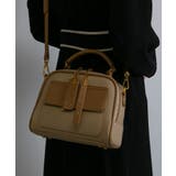 ロゴベルト付Wファスナーチャーム付スクエアショルダーバッグ | Pumpkin Port | 詳細画像36