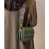 柄ベルト付 フラップショルダーバッグ | Pumpkin Port | 詳細画像17