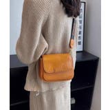 柄ベルト付 フラップショルダーバッグ | Pumpkin Port | 詳細画像7