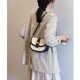 バイカラー 2タイプ持ち手付 ショルダーバッグ | Pumpkin Port | 詳細画像13