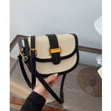 バイカラー 2タイプ持ち手付 ショルダーバッグ | Pumpkin Port | 詳細画像19