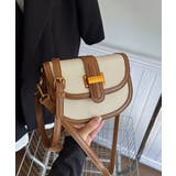 バイカラー 2タイプ持ち手付 ショルダーバッグ | Pumpkin Port | 詳細画像20