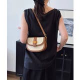 バイカラー 2タイプ持ち手付 ショルダーバッグ | Pumpkin Port | 詳細画像4