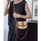 バイカラー 2タイプ持ち手付 ショルダーバッグ | Pumpkin Port | 詳細画像5