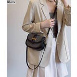 ブラック | バイカラー 2タイプ持ち手付 ショルダーバッグ | Pumpkin Port