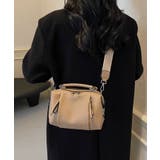 サイドWZIP 5ポケット 2WAY 太ベルト ショルダーバッグ | Pumpkin  Port | 詳細画像12 