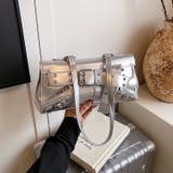 太ベルトデザイン 横長 ボストンショルダーバッグ | Pumpkin Port | 詳細画像18