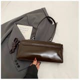 太ベルトデザイン 横長 ボストンショルダーバッグ | Pumpkin Port | 詳細画像32