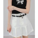 シルバー ハートチャーム付ベルト | Pumpkin  Port | 詳細画像12 