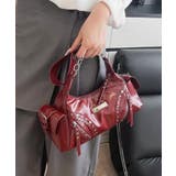 スタッズ付 フリルデザイン 2WAYショルダー BAG | Pumpkin Port | 詳細画像16