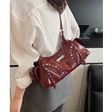 スタッズ付 フリルデザイン 2WAYショルダー BAG | Pumpkin Port | 詳細画像17