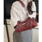 スタッズ付 フリルデザイン 2WAYショルダー BAG | Pumpkin Port | 詳細画像18