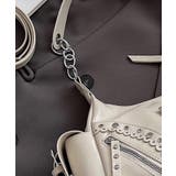 スタッズ付 フリルデザイン 2WAYショルダー BAG | Pumpkin Port | 詳細画像30