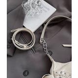 スタッズ付 フリルデザイン 2WAYショルダー BAG | Pumpkin Port | 詳細画像32