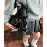 ギャザー巾着タイプ スクエアショルダーBAG | Pumpkin  Port | 詳細画像2 