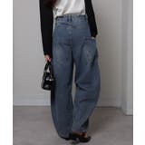 BIGポケットデザイン デニム カーヴパンツ | Pumpkin Port | 詳細画像10