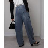 BIGポケットデザイン デニム カーヴパンツ | Pumpkin Port | 詳細画像8