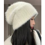 シャギーニット BIGサイズニット帽 | Pumpkin  Port | 詳細画像6 