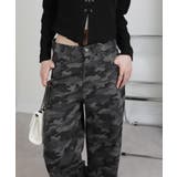 迷彩柄ワイド ルーズパンツ | Pumpkin Port | 詳細画像10