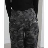 迷彩柄ワイド ルーズパンツ | Pumpkin Port | 詳細画像15