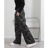 迷彩柄ワイド ルーズパンツ | Pumpkin Port | 詳細画像8