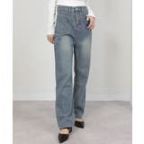 ダブルフロントポケット デニムワイドパンツ | Pumpkin Port | 詳細画像3