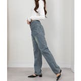 ダブルフロントポケット デニムワイドパンツ | Pumpkin Port | 詳細画像8