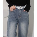 レースウエスト ジルコン付 デニムパンツ | Pumpkin Port | 詳細画像10