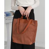 A4収納可能 スウェードライク トートバッグ | Pumpkin  Port | 詳細画像18 