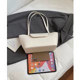 フラップ付き横長トートバッグ（バッグインバッグ付き） | Pumpkin  Port | 詳細画像38 