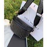 フリンジ&スタッズ付 ボディーバッグ | Pumpkin Port | 詳細画像14