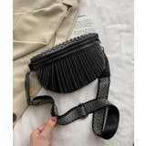 フリンジ&スタッズ付 ボディーバッグ | Pumpkin Port | 詳細画像18