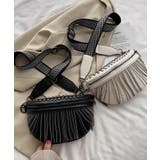 フリンジ&スタッズ付 ボディーバッグ | Pumpkin Port | 詳細画像23