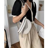 フリンジ&スタッズ付 ボディーバッグ | Pumpkin Port | 詳細画像4