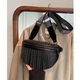 フリンジ&スタッズ付 ボディーバッグ | Pumpkin Port | 詳細画像8