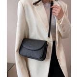 ロゴポイント ラウンド型フラップショルダーバッグ | Pumpkin  Port | 詳細画像15 