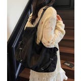 サイドベルトデザインデニムBIGトートバッグ | Pumpkin Port | 詳細画像5